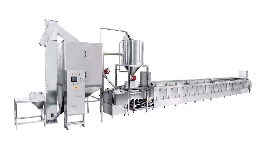 全自动无人蒸汽型米饭线(蒸食机)