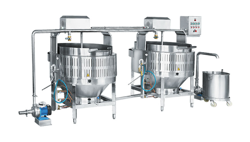 燃气自动熬煮线