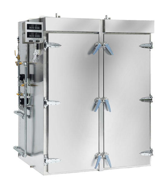 大型双车蒸汽蒸箱