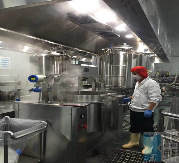 广州七十二街后勤加工中心-888集团welcome大厅中央厨房设备广东案例 广州七十二街后勤加工中心-888集团welcome大厅中央厨房设备广东案例