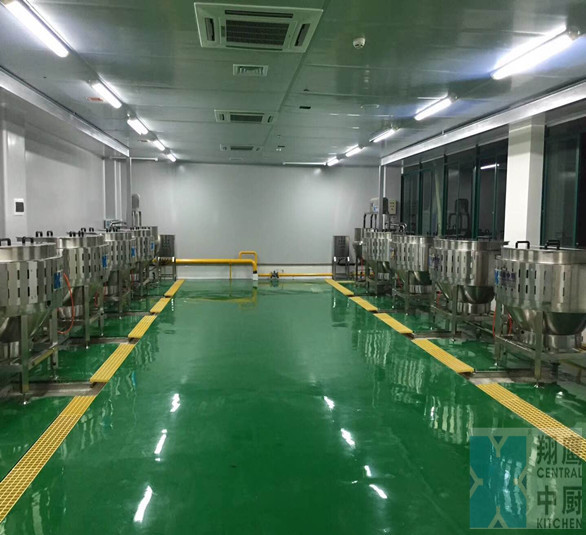 广州七十二街后勤加工中心-888集团welcome大厅中央厨房设备广东案例 广州七十二街后勤加工中心-888集团welcome大厅中央厨房设备广东案例